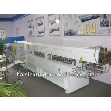 HS twin screw extruder granule pvc abs compounding machine